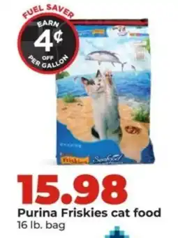 Hy-Vee Purina Friskies cat food offer