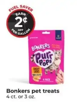Hy-Vee Bonkers pet treats offer