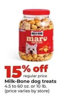 Hy-Vee Milk-Bone dog treats offer