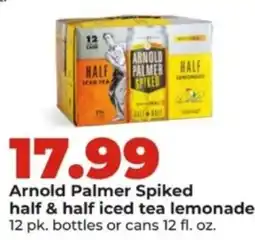 Hy-Vee Arnold Palmer Spiked half & half iced tea lemonade offer