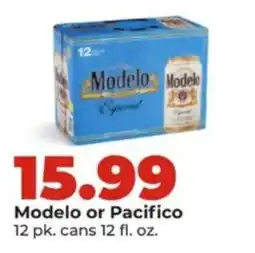 Hy-Vee Modelo or Pacifico offer