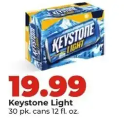 Hy-Vee Keystone Light offer