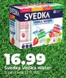 Hy-Vee Svedka Vodka Water offer