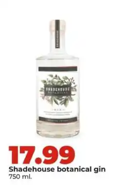 Hy-Vee Shadehouse botanical gin offer
