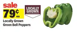 Meijer Locally Grown Green Bell Peppers offer