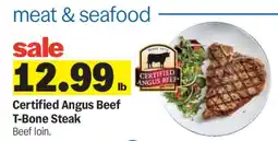 Meijer Certified Angus Beef T-Bone Steak offer