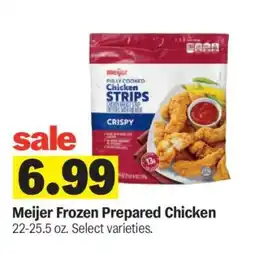 Meijer Meijer Frozen Prepared Chicken offer