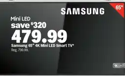 Meijer Samsung 65 4K Mini LED Smart TV offer