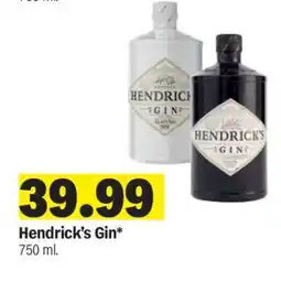 Meijer Hendrick's Gin offer