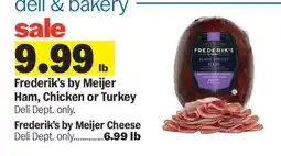 Meijer Frederik's by Meijer Ham, Chicken or Turkey offer