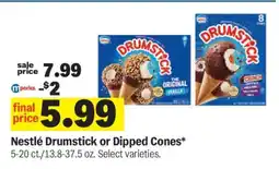 Meijer Nestlé Drumstick or Dipped Cones offer