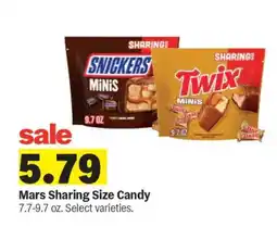 Meijer Mars Sharing Size Candy offer