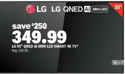Meijer LG 55” QNED AI Mini LED Smart 4K TV offer