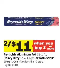 Meijer Reynolds Aluminum Foil offer