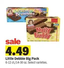 Meijer Little Debbie Big Pack offer