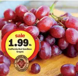 Meijer California Red Seedless Grapes offer