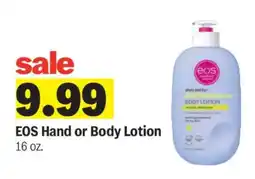 Meijer EOS Hand or Body Lotion offer