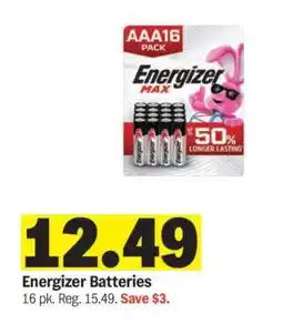 Meijer Energizer Batteries offer