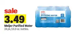 Meijer Meijer Purified Water offer
