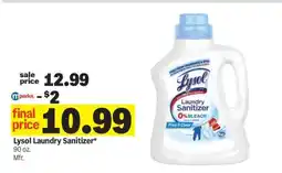Meijer Lysol Laundry Sanitizer offer