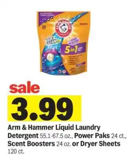 Meijer Arm & Hammer Liquid Laundry Detergent offer