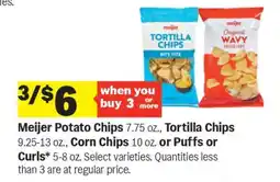 Meijer Meijer Chips offer