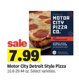 Meijer Motor City Detroit Style Pizza offer