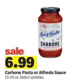 Meijer Carbone Pasta or Alfredo Sauce offer