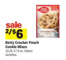 Meijer Betty Crocker Pouch Cookie Mixes offer