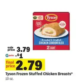 Meijer Tyson Frozen Stuffed Chicken Breasts offer