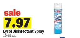 Meijer Lysol Disinfectant Spray offer