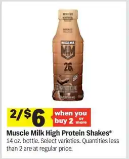 Meijer Muscle Milk High Protein Shakes offer