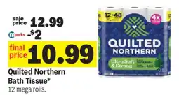 Meijer Quilted Northern Bath Tissue offer