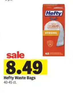 Meijer Hefty Waste Bags offer
