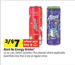 Meijer Alani Nu Energy Drinks offer