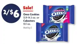 Family Dollar Oreo Cookies or Cakesters offer
