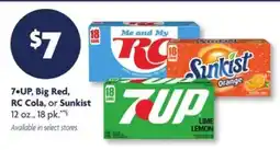 Family Dollar 7•UP, Big Red, RC Cola, or Sunkist offer