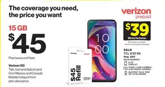 TCL K33 5G