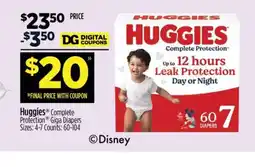 Dollar General Huggies offer