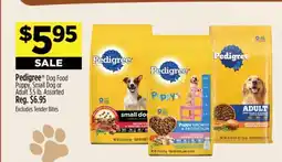 Dollar General Pedigree Dog Food offer