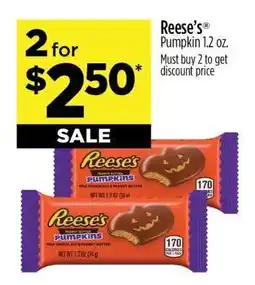 Dollar General Reese’s Pumpkin 1.2 oz offer