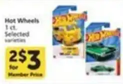 Pavilions Hot Wheels offer