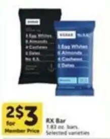 Pavilions Rx Bar offer