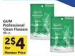 Pavilions Gum Professional Clean Flossers offer