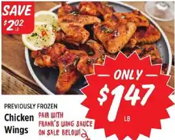 Rouses Previously Frozen Chicken Wings offer