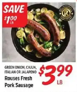 Rouses Rouses Fresh Pork Sausage offer