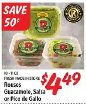 Rouses Guacamole, Salsa or Pico de Gallo