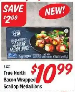 Rouses True North Bacon Wrapped Scallop Medallions offer