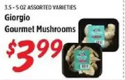 Rouses Giorgio gourmet mushrooms offer