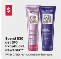 CVS L'Oreal Ever hair care offer